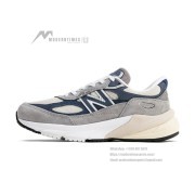 New Balance 990v6 Made in USA Grey Navy U990TC6 – Premium Suede & Mesh Sneakers for Comfort and Style
