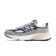 New Balance 990v6 Made in USA Grey Navy U990TC6 – 프리미엄 스웨이드 & 메쉬 스니커즈 (그레이 & 네이비)