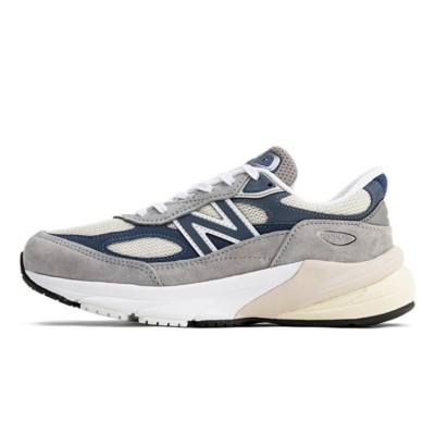 New Balance 990v6 Made in USA Grey Navy U990TC6 – Premium Suede & Mesh Sneakers for Comfort and Style