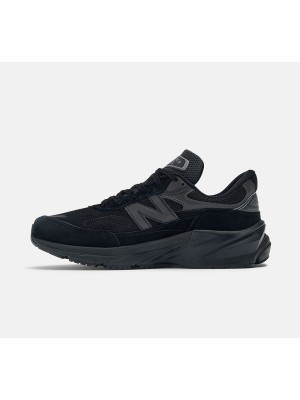 New Balance 990v6 Made in USA Triple Black U990BB6 – 프리미엄 스웨이드 & 메쉬 스니커즈 (트리플 블랙)