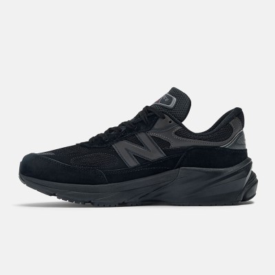 New Balance 990v6 Made in USA Triple Black U990BB6 – Premium Suede & Mesh Sneakers for Comfort and Style