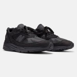 New Balance 990v6 Made in USA Triple Black U990BB6 – Premium Suede and Mesh Sneakers in Triple Black