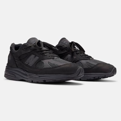 New Balance 990v6 Made in USA Triple Black U990BB6 – Premium Suede & Mesh Sneakers for Comfort and Style