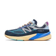 New Balance 990v6 x Action Bronson Lapis Lazuli M990AC6 – 프리미엄 스웨이드 & 메쉬 스니커즈 (라피스 라줄리)