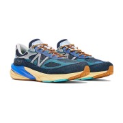 New Balance 990v6 x Action Bronson Lapis Lazuli M990AC6 – 프리미엄 스웨이드 & 메쉬 스니커즈 (라피스 라줄리)