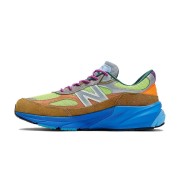 New Balance 990v6 x Action Bronson Made in USA Baklava M990AB6 – 프리미엄 스웨이드 & 메쉬 스니커즈 (바클라바 컬러)