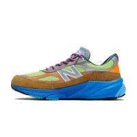 New Balance 990v6 x Action Bronson Made in USA Baklava M990AB6 – Premium Suede & Mesh Sneakers in Vibrant Colors