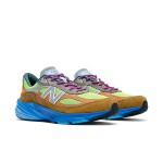 New Balance 990v6 x Action Bronson Made in USA Baklava M990AB6 – Premium Suede & Mesh Sneakers in Vibrant Baklava Colors