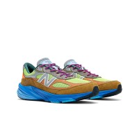 New Balance 990v6 x Action Bronson Made in USA Baklava M990AB6 – Premium Suede & Mesh Sneakers in Vibrant Colors