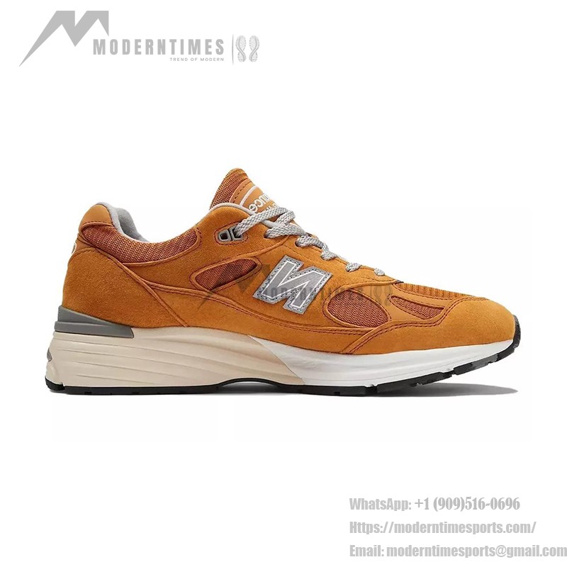 New Balance 991v2 Made in England Brights Revival Pack Yellow U991YE2 – Premium Suede & Mesh Sneakers for Comfort and Style