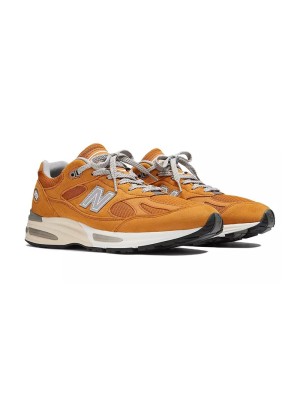 New Balance 991v2 Made in England Brights Revival Pack イエロー U991YE2 – プレミアムスエード＆メッシュスニーカーで究極の快適さとスタイル