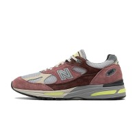 New Balance 991v2 Made in UK Rosewood U991MG2 – Premium Suede & Mesh Sneakers for Retro Style and Comfort