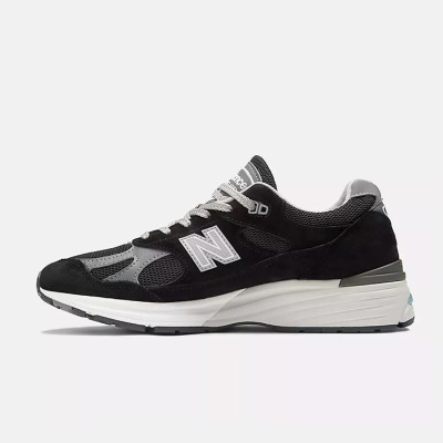 New Balance 991v2 Made in UK Black Grey U991BK2 – Premium Suede & Mesh Sneakers for Comfort and Style