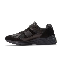 New Balance 991v2 Made in UK London Marathon U991LD2 – Black Suede & Mesh Sneakers for Style and Comfort