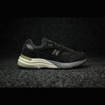 New Balance M992BL Black Sneakers – NB992 Series Lifestyle Shoe New Balance M992BL Black Sneakers Front View – Unisex NB992 Running Shoes