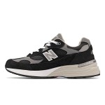 New Balance 992 Made in USA M992EB – Premium Black Suede & Mesh Sneakers for Comfort