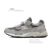 New Balance 992 Made in USA M992GR – Premium Grey Suede & Mesh Sneakers for Comfort and Durability