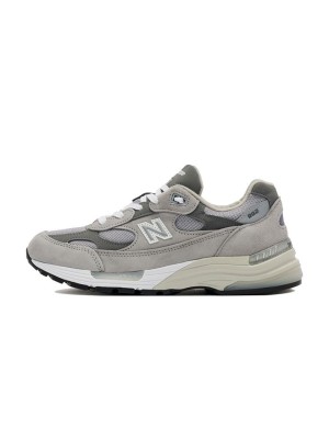 New Balance 992 Made in USA M992GR – Premium Grey Suede & Mesh Sneakers for Comfort and Durability