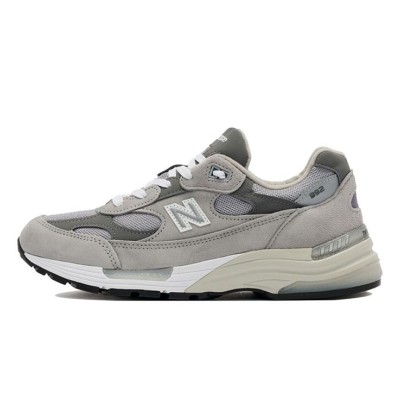 New Balance 992 Made in USA M992GR – Premium graue Suede & Mesh Sneaker für Komfort und Haltbarkeit