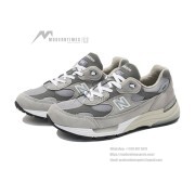 New Balance 992 Made in USA M992GR – Premium Grey Suede & Mesh Sneakers for Comfort and Durability