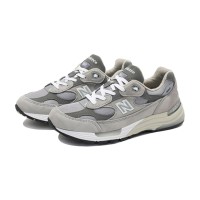 New Balance 992 Made in USA M992GR – Premium graue Suede & Mesh Sneaker für Komfort und Haltbarkeit