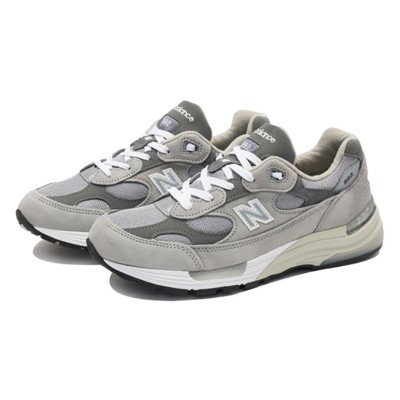 New Balance 992 Made in USA M992GR – Premium graue Suede & Mesh Sneaker für Komfort und Haltbarkeit