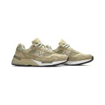 New Balance M992TN Brown Sneakers Front View – Unisex NB992 Running Shoes