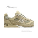 New Balance M992TN Brown Sneakers Front View – Unisex NB992 Running Shoes