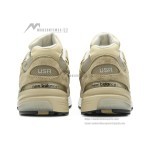 New Balance M992TN Brown Sneakers Front View – Unisex NB992 Running Shoes