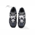 New Balance M992GG Navy Blue and Dark Grey Sneakers Front View
