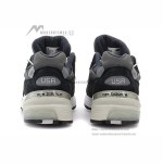 New Balance M992GG Navy Blue and Dark Grey Sneakers Front View