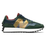 New Balance 327 MS327ASO Green Multi-Color Retro Sneakers for Men and Women