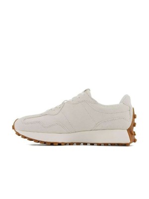 New Balance 327 Bandier x Move Her World WS327SA Beige Wildleder Retro Sneaker | Unisex Casual Lauf Schuhe