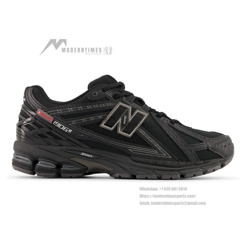 New Balance 1906 U1906ROE Black Silver Metallic unisex retro running sneakers
