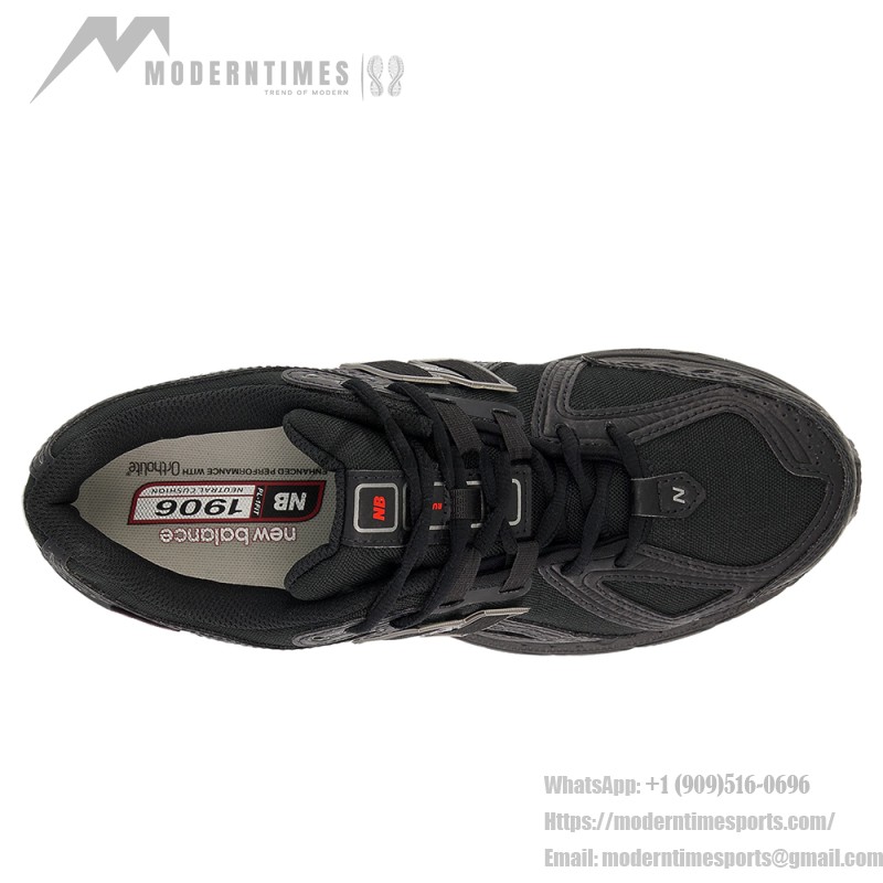 New Balance 1906 U1906ROE 블랙 실버 메탈릭 유니섹스 레트로 스니커즈