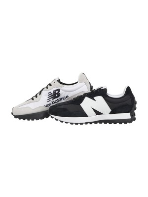 New Balance 327 Foot Locker x 327 Collective Black MS327BW1 レトロ スニーカー | ユニセックス カジュアル ランニングシューズ