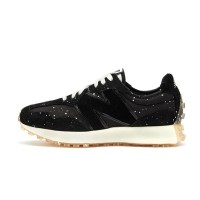 New Balance 327 Joshua Vides x 327 Black Splatter MS327JSV Retro Sneakers | Unisex Casual Running Shoes