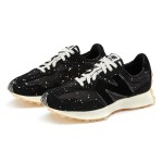 New Balance 327 Joshua Vides x 327 Black Splatter MS327JSV Retro Sneakers for Men and Women