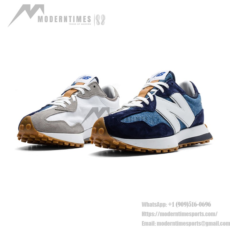 New Balance x Levi’s 327 Indigo Denim Retro Sneakers