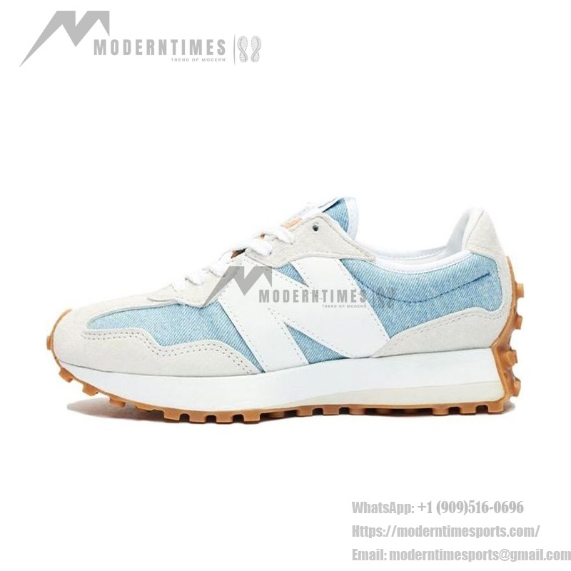 New Balance x Levi’s 327 Light Wash Denim Retro-Sneaker