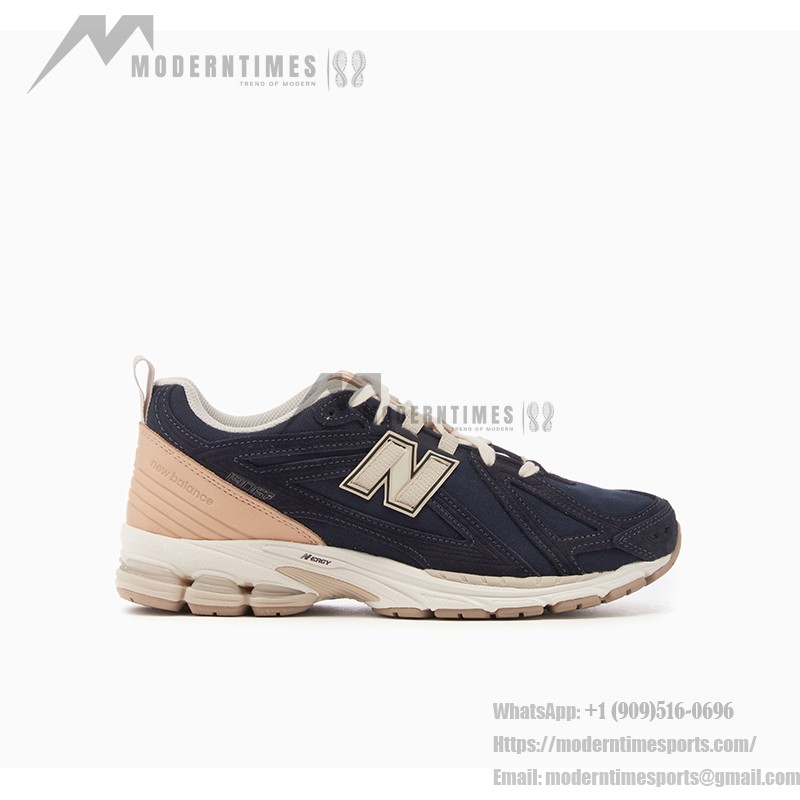 New Balance 1906R ネイビーブルー ベージュ レトロ ランニングシューズ - M1906FB