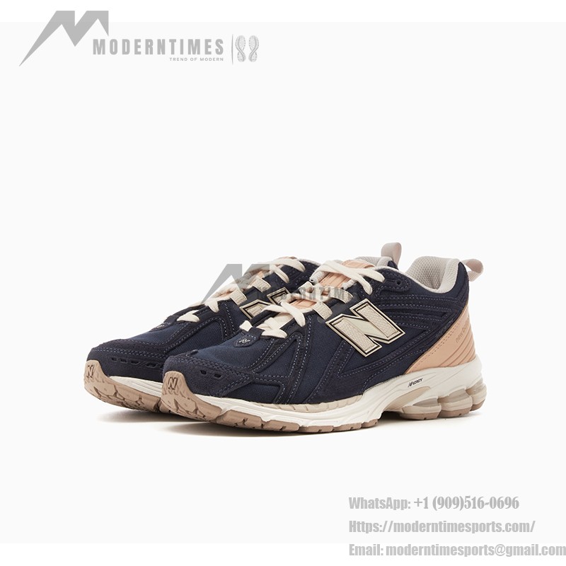 New Balance 1906R ネイビーブルー ベージュ レトロ ランニングシューズ - M1906FB