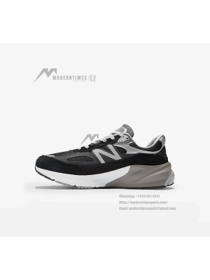 New Balance 990v6 Made in USA Black & Grey M990BK6 – Premium Suede & Mesh Sneakers for Ultimate Comfort and Style