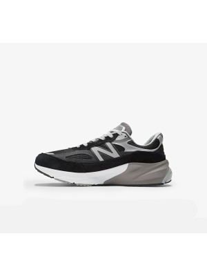 New Balance 990v6 Made in USA ブラック＆グレー M990BK6 – プレミアムスエード＆メッシュスニーカーで最高の快適さとスタイル