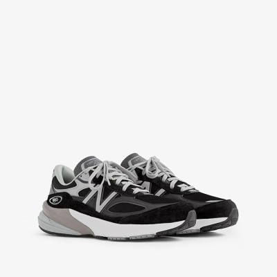 New Balance 990v6 Made in USA Black & Grey M990BK6 – Premium Suede & Mesh Sneakers for Ultimate Comfort and Style