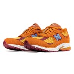 New Balance Salehe Bembury x 2002R 'Peace Be The Journey' ML2002R1 – Orange and Yellow Suede Mesh Sneaker Design