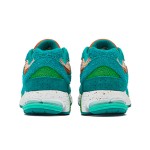 New Balance Salehe Bembury x 2002R 'Water Be The Guide' ML2002RJ スニーカー – ターコイズとグリーンのスエードメッシュデザイン