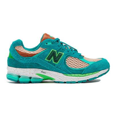 New Balance Salehe Bembury x 2002R 'Water Be The Guide' ML2002RJ – Teal & Green Suede Mesh Sneakers