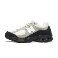 New Balance The Basement x 2002R 'Stone Grey' M2002RBA – Elegante graue & schwarze Suede-Mesh-Sneaker