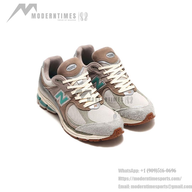 New Balance Atmos x 2002R Oasis M2002RAM Sneaker – Suede and Mesh Design